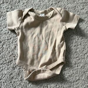 Colored Organics Tan Kids Bodysuit